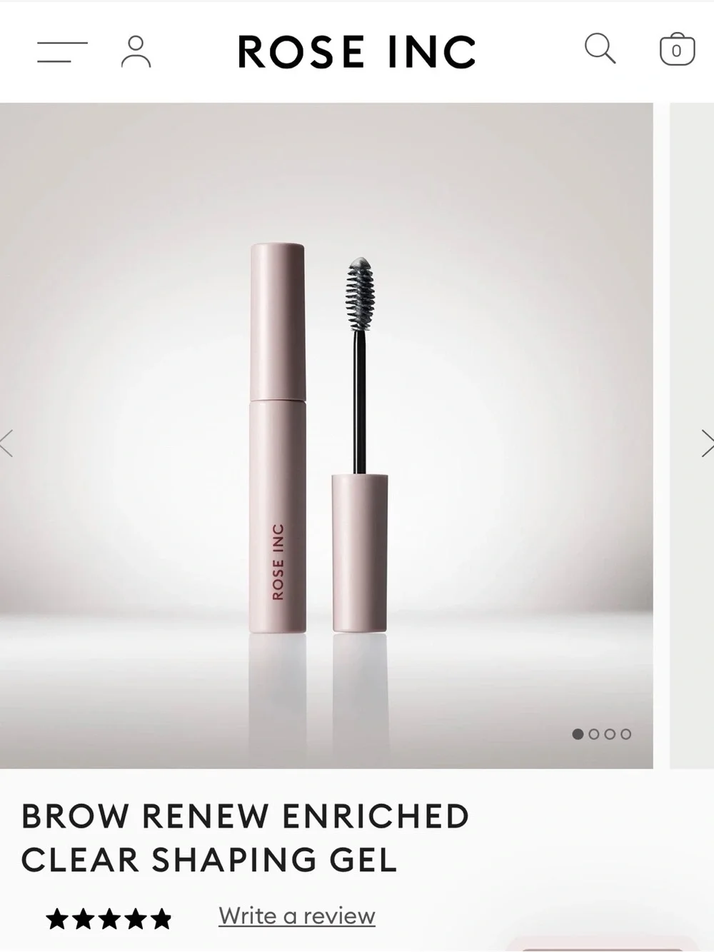 Rose Inc Cream Brow Filler - Fill 04